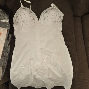 Spirit White Starry Chemise